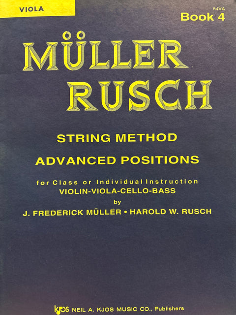 Müller-Rusch String Method Book 4