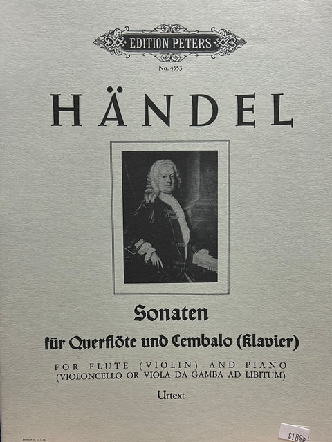 Three Sonatas - Violin/Piano - Handel