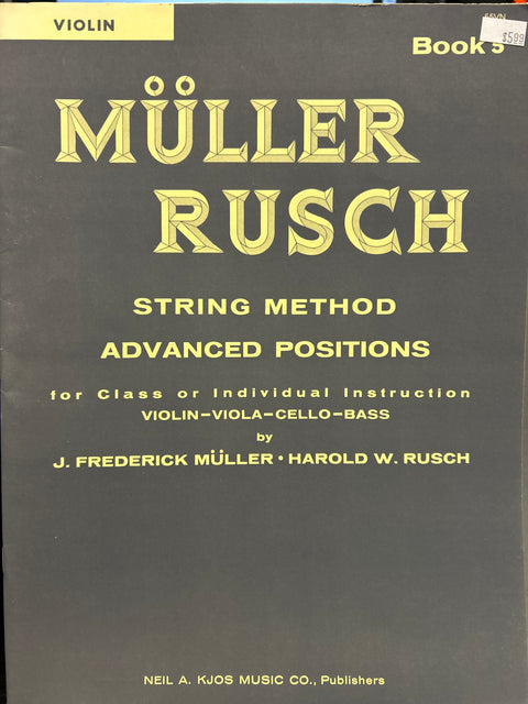 Müller-Rusch String Method Book 5