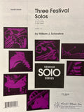 Three Festival Solos - Grade 1-2 - Schinstine