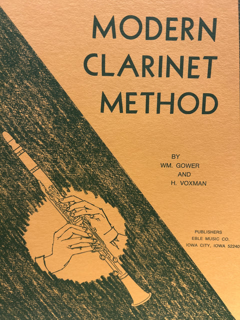 Modern Clarinet Method - Gower / Voxman