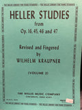 Heller Studies from Op. 16, 45, 46 and 47 - Piano - Heller / Kraupner