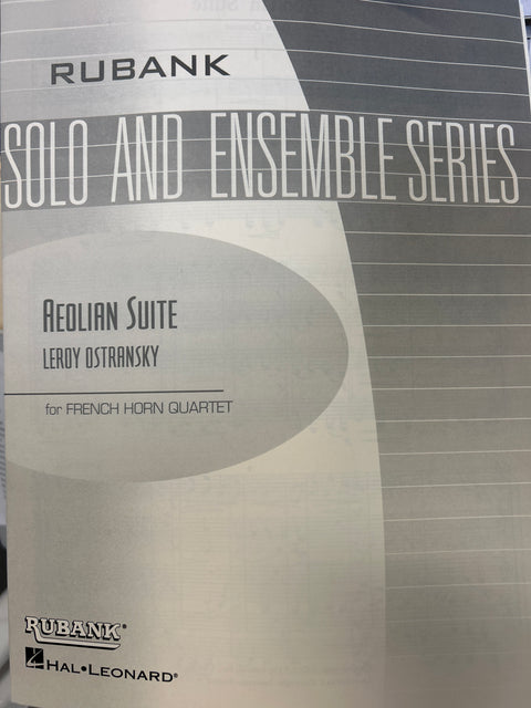 Aeolian Suite - Horn Quartet - Ostransky for French Horn Quartet