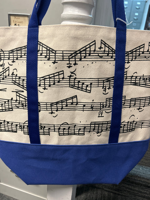 Canvas Super Tote - Royal Blue