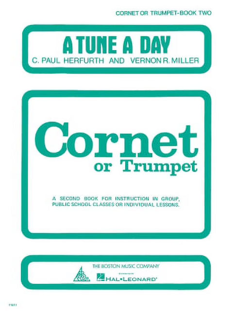 A Tune A Day for Cornet or Trumpet - Book Two - Herfurth / Miller