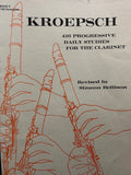 416 Progressive Daily Studies for the Clarinet - Book II - Kroepsch/Bellison