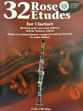 32 Rose Etudes for Clarinet - Warner/Walker
