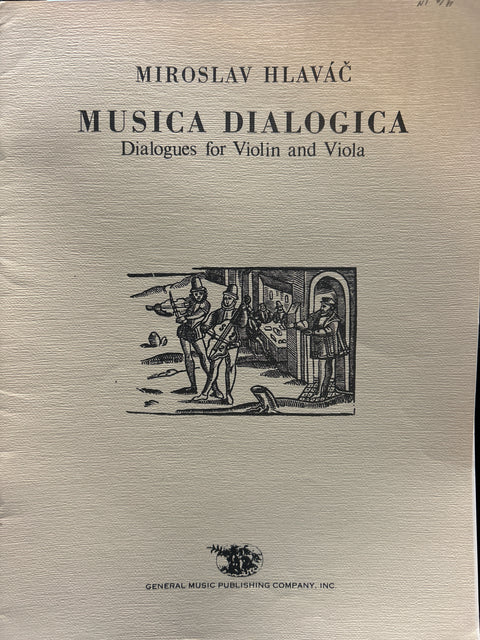 Musica Dialogica - Violin/Viola - Hlavac