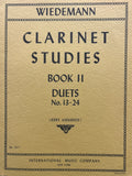 Clarinet Studies - Book II (Duets No. 13-24) - Wiedemann / Kirkbride