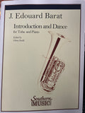 Introduction and Dance for Tuba and Piano - Barat/Smith