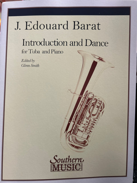 Introduction and Dance for Tuba and Piano - Barat/Smith