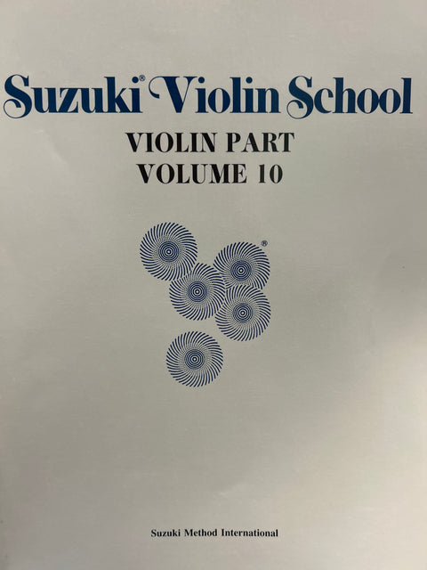 Suzuki Violin School - Volumes 1-10 - Book Only