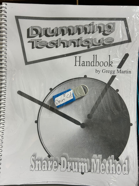 Drumming Technique Handbook - Snare Drum Method w/ Flashdrive - Gregg Martin