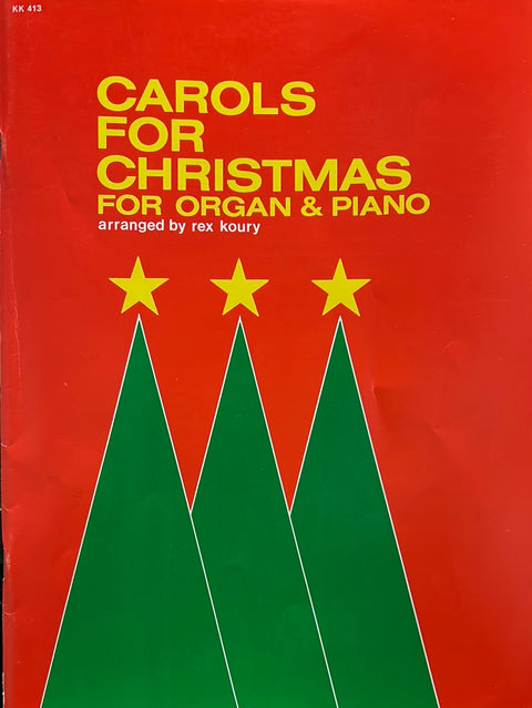 Carols for Christmas Organ & Piano Duets