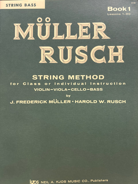 Müller-Rusch String Method Book 1 - Violin