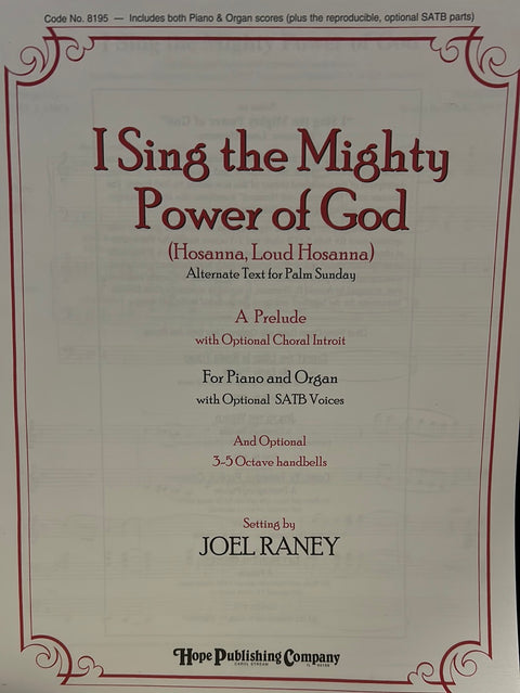 I Sing the Mighty Power of God Organ & Piano Duet