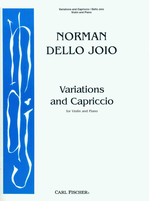 Variations and Capriccio - Violin/Piano - N. Dello Joio