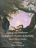 Complete Piano Sonatas, Volume II - Beethoven / Schenker