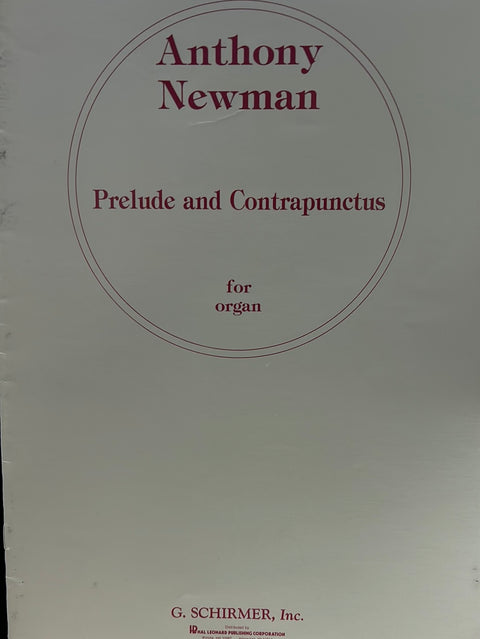 Prelude and Contrapunctus - Organ - A. Newman