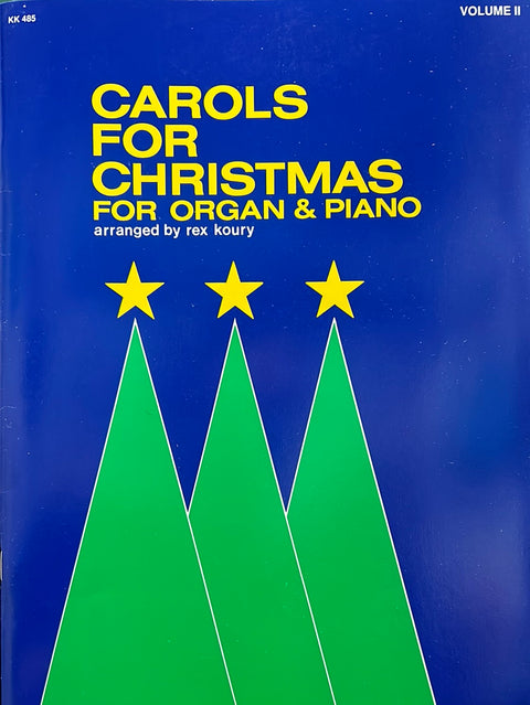 Carols for Christmas Vol. 2 Organ & Piano Duets