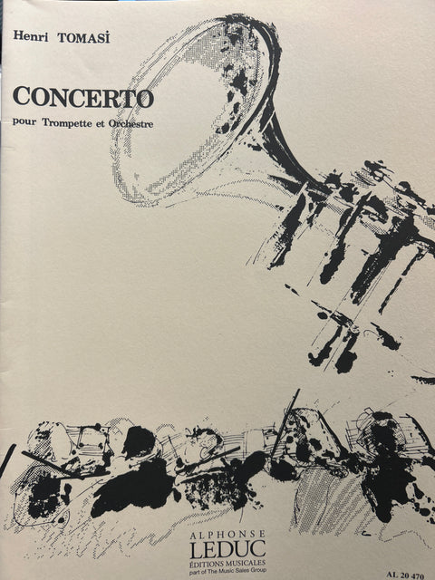 Concerto Pour Trompette Et Orchestre - Trumpet - Tomasi
