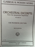 Orchestral Excerpts from the Symphonic Repertoire - Volume III - Trombone and Tuba - Brown