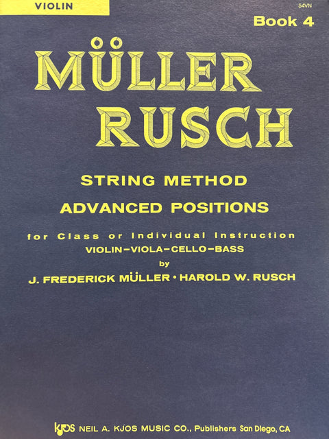 Müller-Rusch String Method Book 4