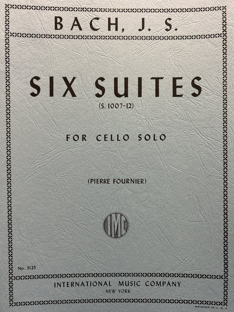 Six Suites, S. 1007-1012 - Cello - Bach / Fournier