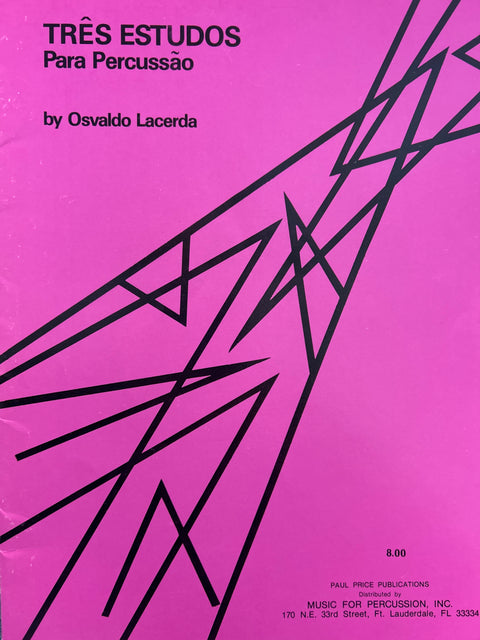 Three Studies for Percussion - Lacerda