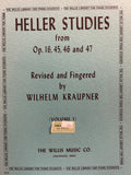 Heller Studies from Op. 16, 45, 46 and 47 - Piano - Heller / Kraupner