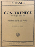 Concertpiece in E Flat Major - Opus 55 - Trombone - Buesser