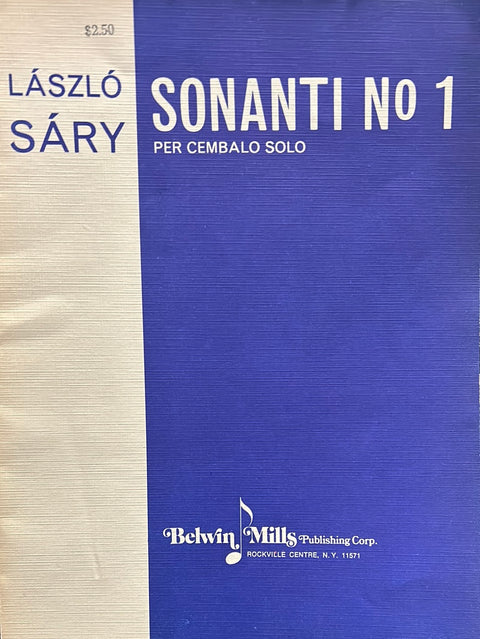 Sonanti No. 1 - Harpsichord - Laszlo Sary