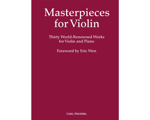 Masterpieces for Violin - Wen