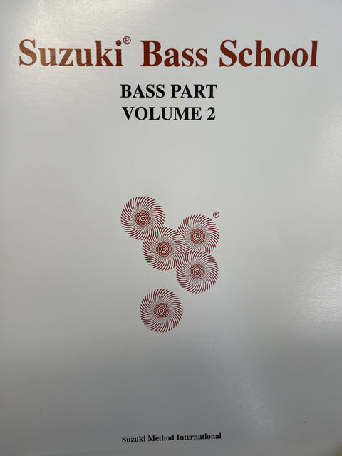 Suzuki Bass School - Volumes 1-5 - Book Only