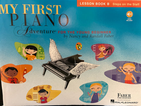 Faber - My First Piano Adventure - For The Young Beginner - Book B