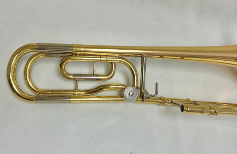 Used Yamaha Intermediate F-Attachment Trombone YSL-448G - H & H Music