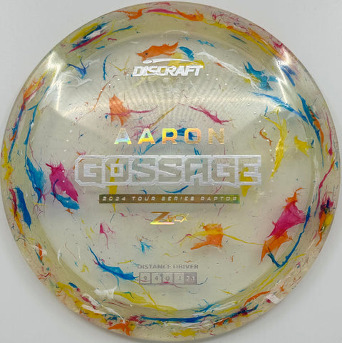 Discraft Jawbreaker Z FLX Raptor - Aaron Gossage 2024 Tour Series - Distance Driver