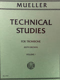 Technical Studies for Trombone - Volume I - Mueller / Brown