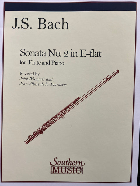 Sonate II for Flute and Piano - J. S. Bach/Revised by Wummer