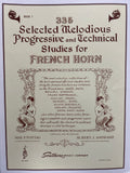 335 Selected Melodious Progressive and Technical Studies - Pottag/Andraud