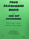 Four Saxophone Duets - B. Bruske