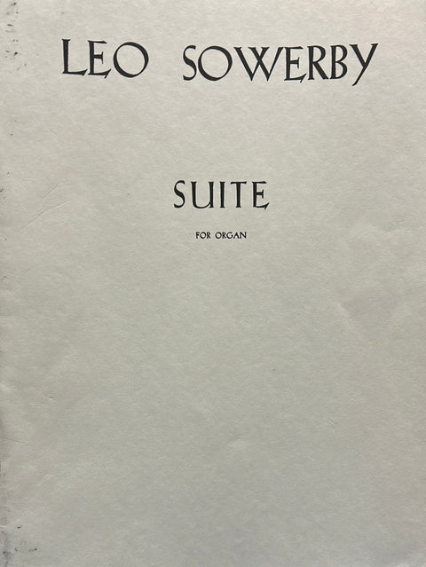 Suite for Organ - L. Sowerby