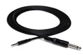 Hosa Mono Interconnect Cable 3.5mm trs to 1/4" ts