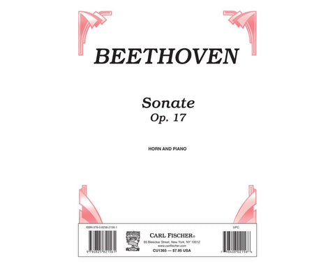 Sonate Op. 17 for French Horn - Beethoven