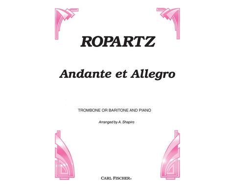 Andante et Allegro - Trombone - Ropartz/Shapiro