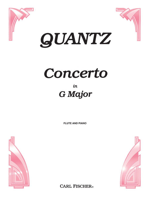 Concerto In G Major - Flute - Quantz / Barge