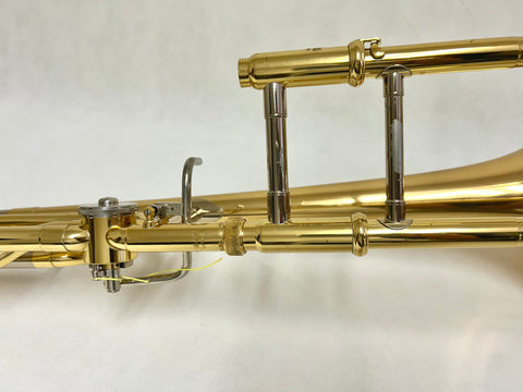 Used Yamaha Intermediate F-Attachment Trombone YSL-448G - H & H Music