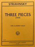 Three Pieces - Clarinet - Stravinsky