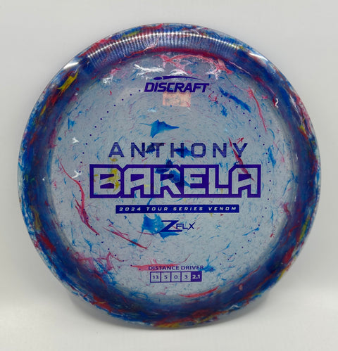 Discraft Jawbreaker Z FLX Venom - Anthony Barela 2024 Tour Series - Distance Driver