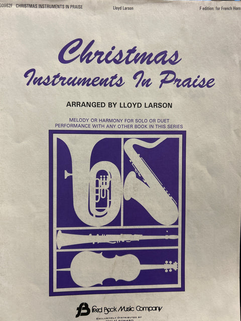 Christmas Instruments In Praise